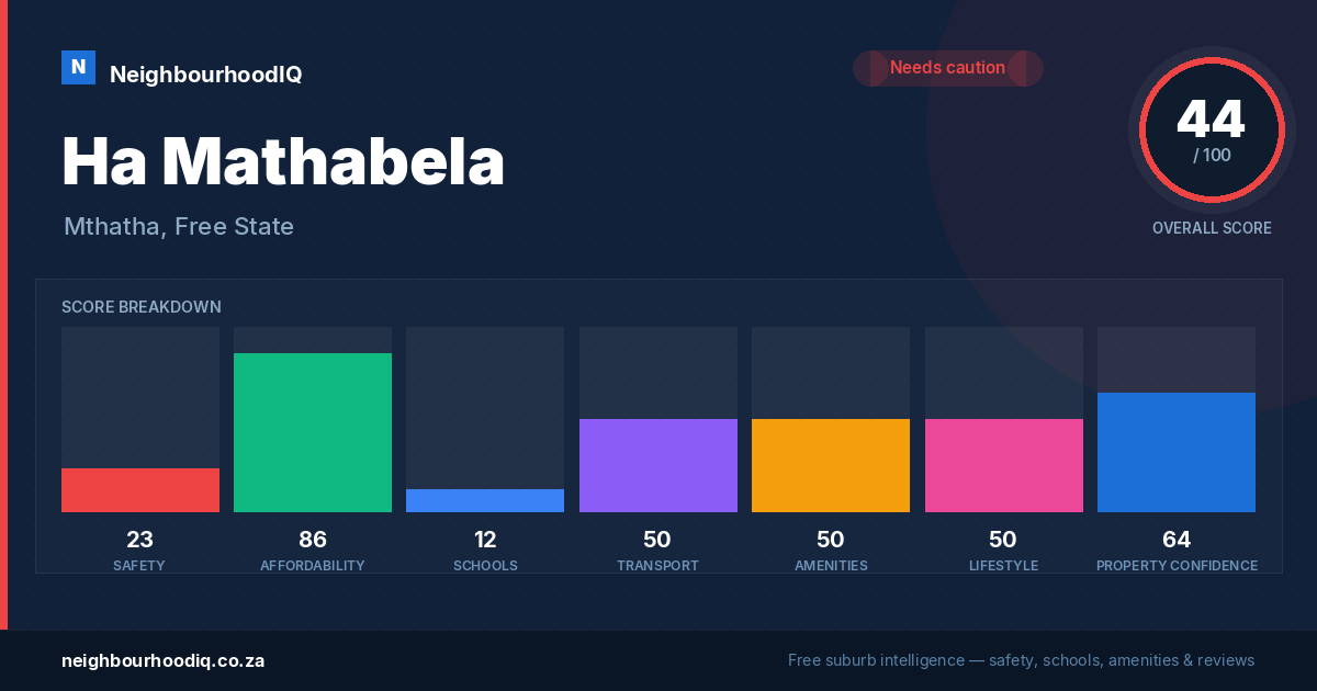 Ha Mathabela report card