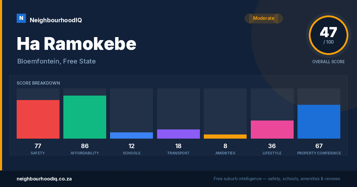 Ha Ramokebe report card