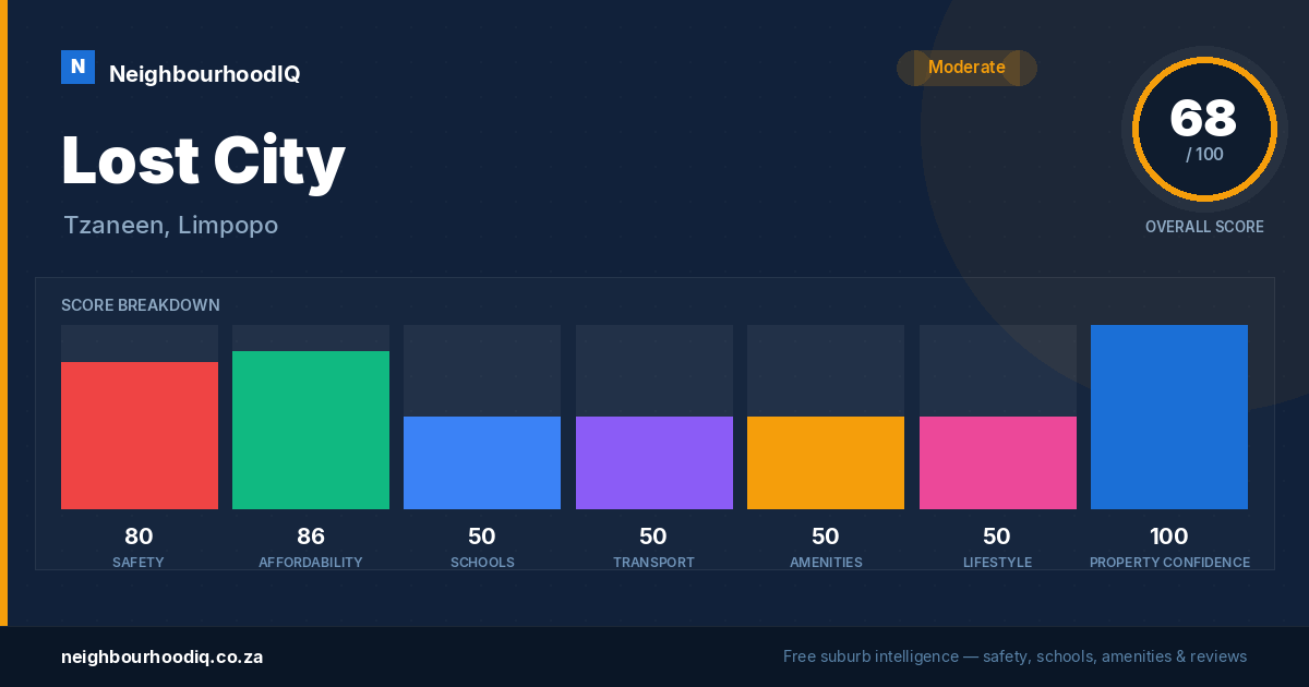 Lost City report card