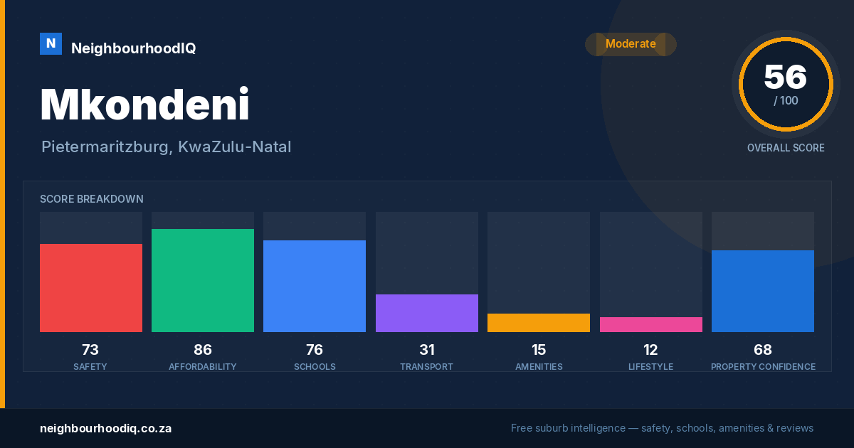 Mkondeni report card