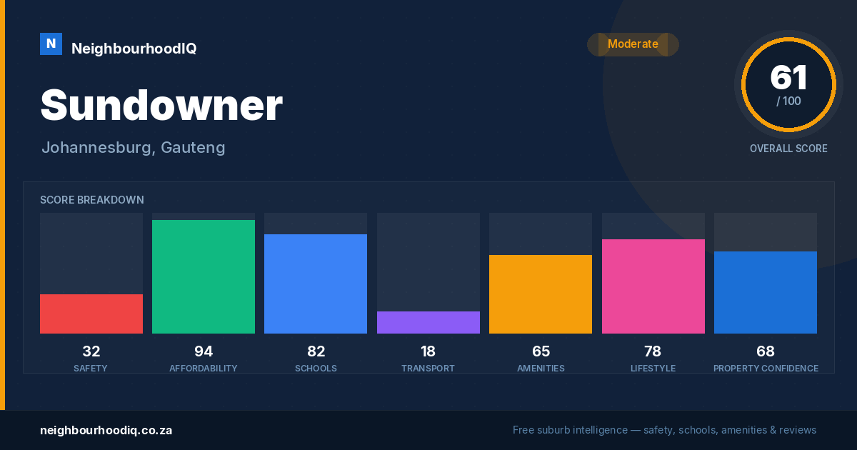 Sundowner report card