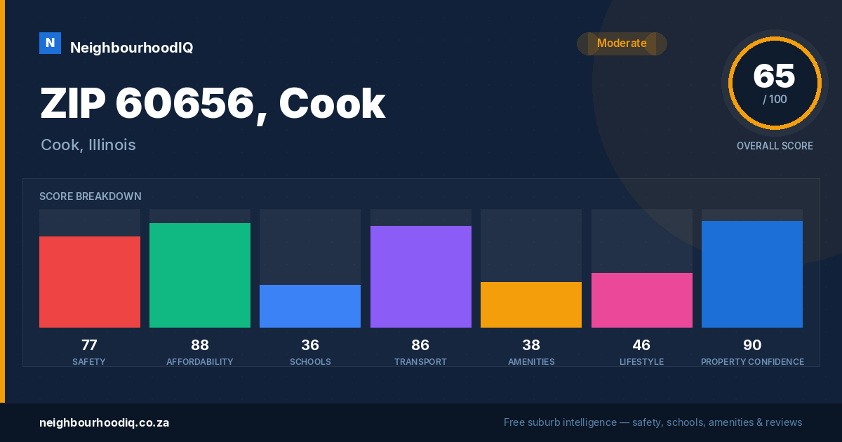 ZIP 60656, Cook report card